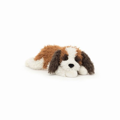 Jellycat Floofie St Bernard Dog UK | 73089YHJI